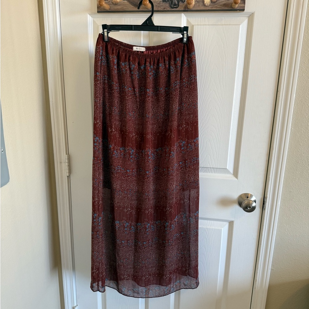 Everly Maxi Silky Skirt